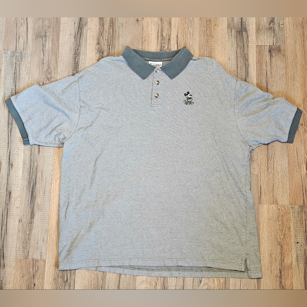 Disney World Mickey Mouse Polo Shirt Mens Size XXL